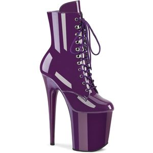 Pleaser - FLAMINGO-1020 Plateau Laarzen - US 11 - 41 Shoes - Paars