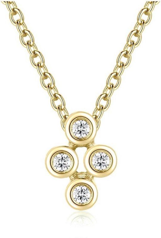 Quinn - Halsketting - Goud - 585/- 14 Karaat