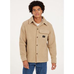 Protest - PRTRUNDIS - Fleece Vest - Bamboobeige - Knoopsluiting - High-pile Teddy