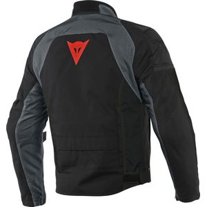 DAINESE SPEED MASTER D-DRY GLACIER GRAY LAVA RED BLACK TEXTILE MOTORCYCLE JACKET 48 - Maat - Jas