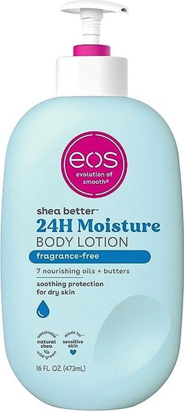 eos - Shea Better - Bodylotion - 473ml - Geurvrij - 24-Uur Hydratatie