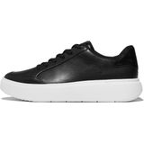 FitFlop - RTG Sequin-Backtab Leather Sneakers - Zwart - Sneaker