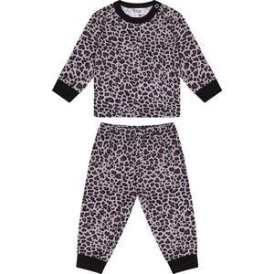 Beeren Pyjama Luipard Meisjes Bruin/zwart Maat 50/56