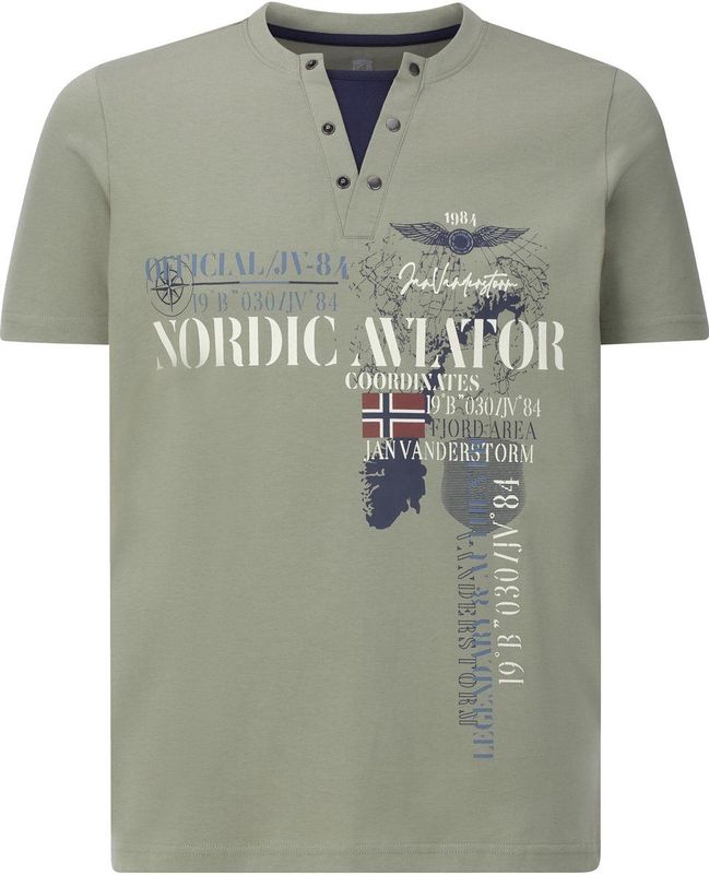 Jan Vanderstorm - ULJAS - T-shirt - Olijf