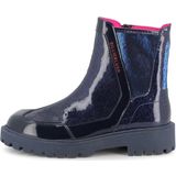 Billieblush - U21638 - Booties - Blauw - Gepatenteerde Imitatie Leren Laarzen met Glitter en Pailletten