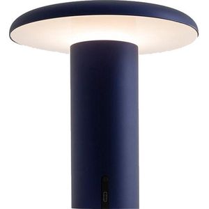 Artemide Takku Tafellamp LED Oplaadbaar Anodized Blue