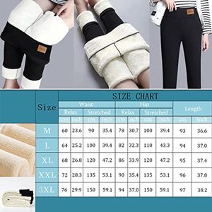 Dames fleece leggings - thermisch gevoerd en warme broek voor winter