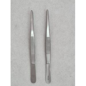 Belux Surgical Instruments /Anatomisch pincet recht RVS 14.5cm