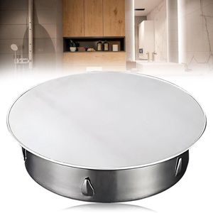 Roestvrij stalen ovenpijp blinddop - ø100 mm schoorsteenafdekking voor alle gangbare buizen - zilver .