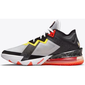 Nike x Lebron XVII Low - Limited Edition - Sneaker - Unisex - Wit/Zwart/Rood - Maat 37.5 - LET OP! Doos Zonder Deksel