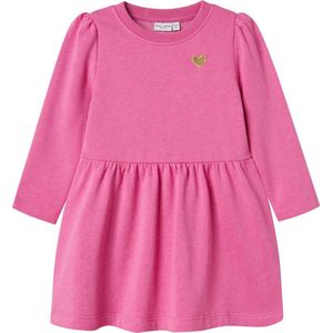 NAME IT NMFVIMA LS SWE DRESS BRU Meisjes Jurk - Maat 92