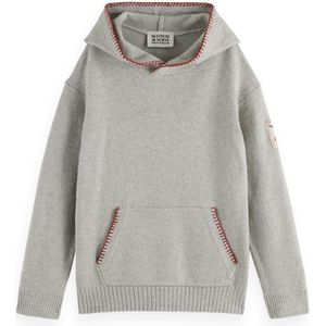 Scotch & Soda Relaxed Fit Embroidered Hoodie