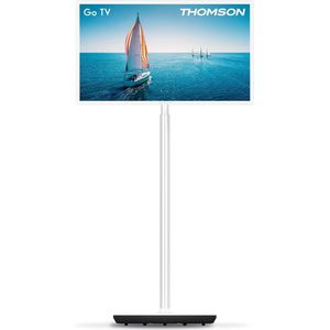 Draagbare 32 inch Android-TV met Spraakbesturing en Batterijduur tot 4 Uur