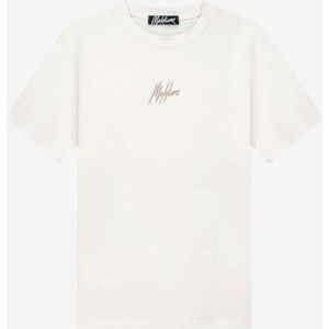 Striped Signature T-Shirt- Creme - XS