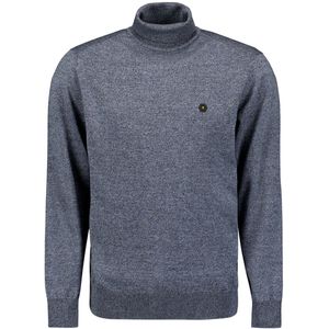 No Excess - Pullover Roll Neck - Blauw-grijs - Gebreide Trui