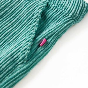 vidaXL - Kinderbroek - 104 - ribfluweel - mintgroen