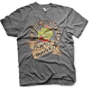 Teenage Mutant Ninja Turtles Heren Tshirt -S- No Slice Left Behind Grijs