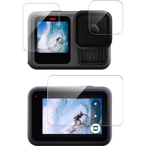 TechDefend Screenprotectors GoPro Hero 13 Black - 2x LCD 1x Lens - 9H Gehard Glas