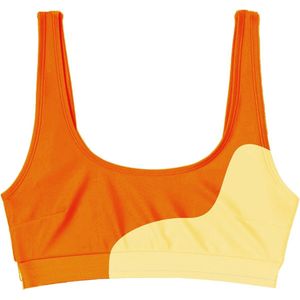 Sea'sons Official - Kleurveranderend - Brassiere Bikini Top - Oranje-Geel - XS