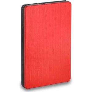 Harde Schijf Extern - Draagbare - 500GB Opslag - Rood