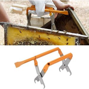 Nestkast Clip Roestvrij staal Bijenkorf Frame Houder Lifter Capture Grip Tool Nesten Box Jig Imker Apparatuur