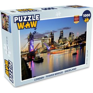 Puzzel Londen - Tower Bridge - Engeland - Legpuzzel - Puzzel 1000 stukjes volwassenen