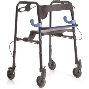 Moretti - Opvouwbare rollator - Lichtgewicht - Met vier wielen