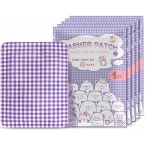 Warmtepleister - Warmte Patch - Heat Pad - Pijnverlichting Menstruatie - Menstruatie Pleister - Warmtepleister Buik & Rug | 5 Stuks
