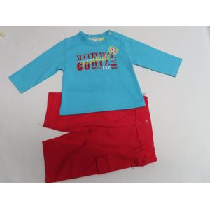 Ensemble - Jongens - Voetbal - Blauw / rood - 6 maand 68