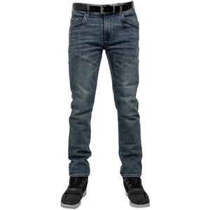 Bull-it Ajax Straight Fit Long Blue 32 - Maat - Broek