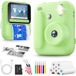 Groene Instant Camera voor Kinderen