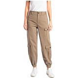 Replay W8040 .000.84491 Broek Beige 30 Vrouw