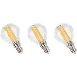 Spectrum - LED Lamp - E14 - 4W - 230V - 510 Lumen - 4000K Neutraal Wit - 3 Stuks