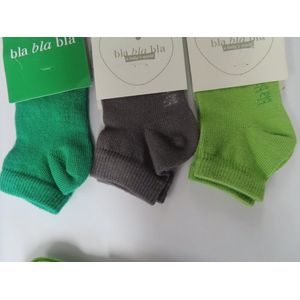 Sokken - Sokka - 3 Pack - Unie - Groen , taupe , groen - 9 / 12 maand - 74 /80