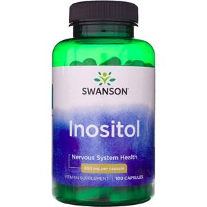 Inositol - 650 mg per capsule - 100 capsules - Swanson