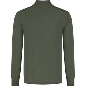 GENTS - Halfzip merinoblend forest - Wol - Forest - Maat 3XL/3XL