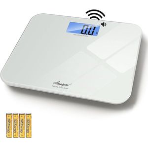 Digitale spraakweegschaal met groot LCD-display en automatische uitschakeling voor ouderen en slechtzienden