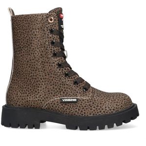 VINGINO VIN825691-797 Meisjes Biker Boots - Beige - Imitatieleer - Veters