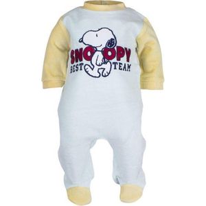 Snoopy baby pakje, mint/geel maat 86