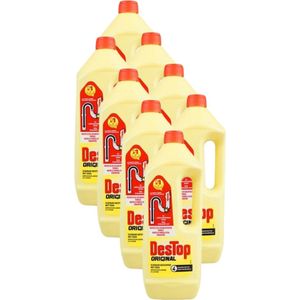 Destop geel Gel Express Ontstopper - 8 liter (1L x 8)