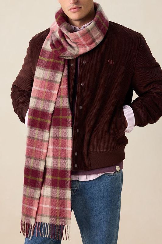 Sissy-Boy - Corduroy Bomber Jas - Donkerpaarse - 100% Katoen