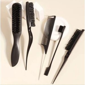Kammenset 5 stuks handige borstels en kammen