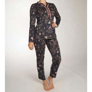 Ringella Pyjama lange broek - 286 Blue - maat 36 (36) - Dames Volwassenen - Katoen/Modal/Tencel- 3561214-286-36