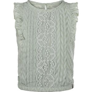 Koko Noko R-girls 4 Meisjes Blouse - Faded green - Maat 110