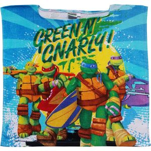 Teenage Mutant Ninja Turtles Badponcho – 100% Katoen - 50 x 100 cm