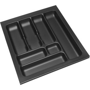 Culinorm Storex Bestekbak - Besteklade 44 cm breed x 49 cm diep - Carbon Black