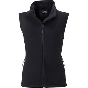 James and Nicholson Vrouwen/dames Promo Softshell Vest (Zwart/Zwart)