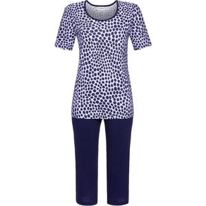 Blauwe Ringella pyjama stippenpatroon