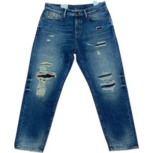 CAST IRON CUDA RELAXED T JEANS-MAAT W34 X L32