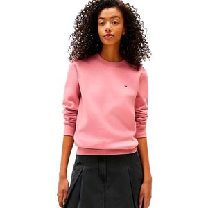 Tommy Jeans - TJW REG S FLAG CREW - Pullover Sweatshirt - Roze